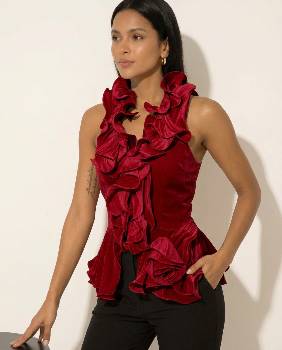 Blusa Firenze Babados