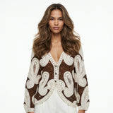 Cardigan Ibiza crochet