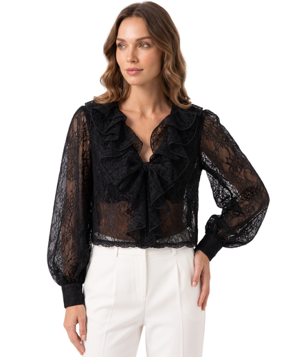 Blusa Renda Noturna