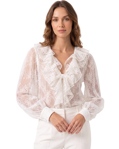 Blusa Renda Noturna