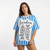 T-shirt - Sardines azul
