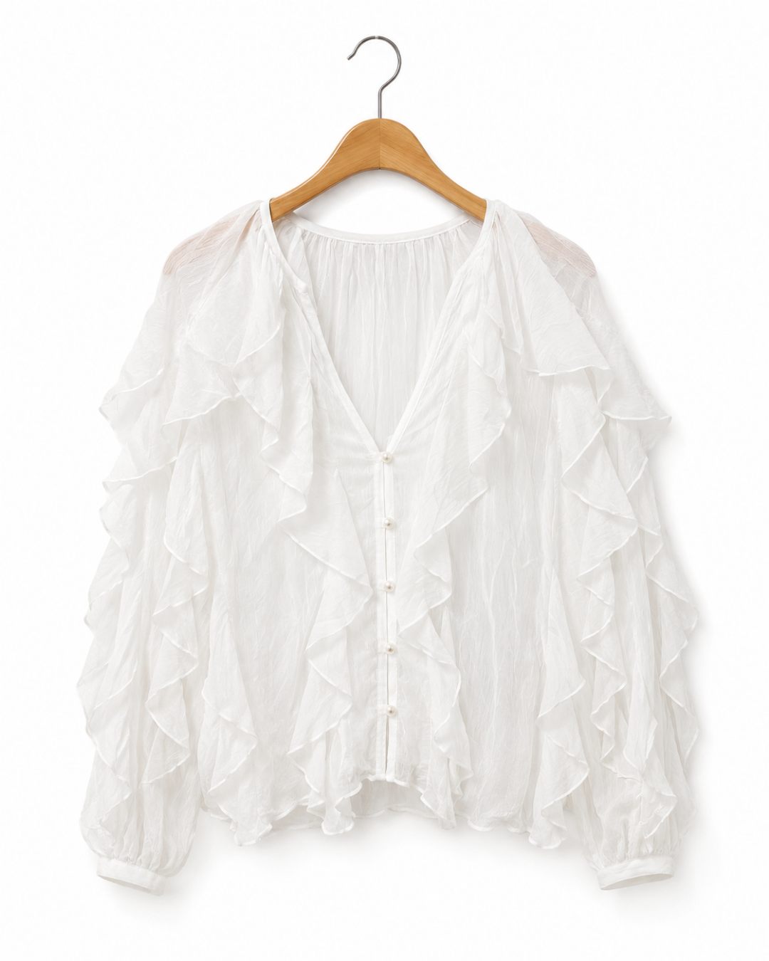 Blusa Nuvem de Babados