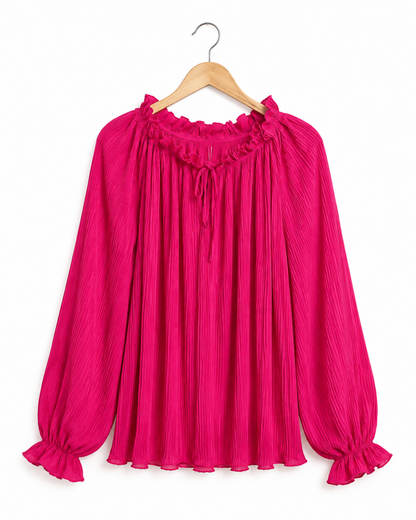 Blusa Brisa Plissada