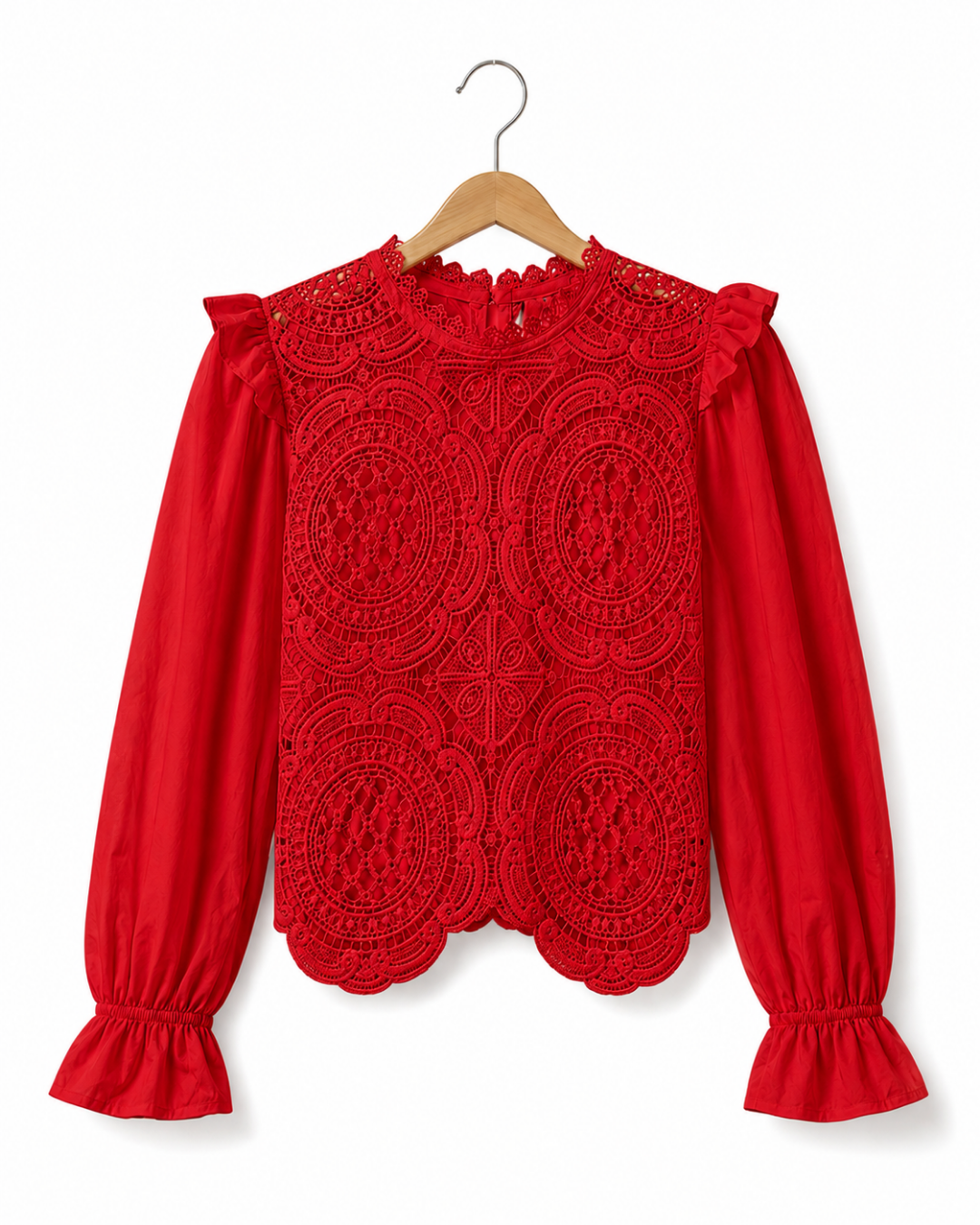 Blusa Medalhao de Renda