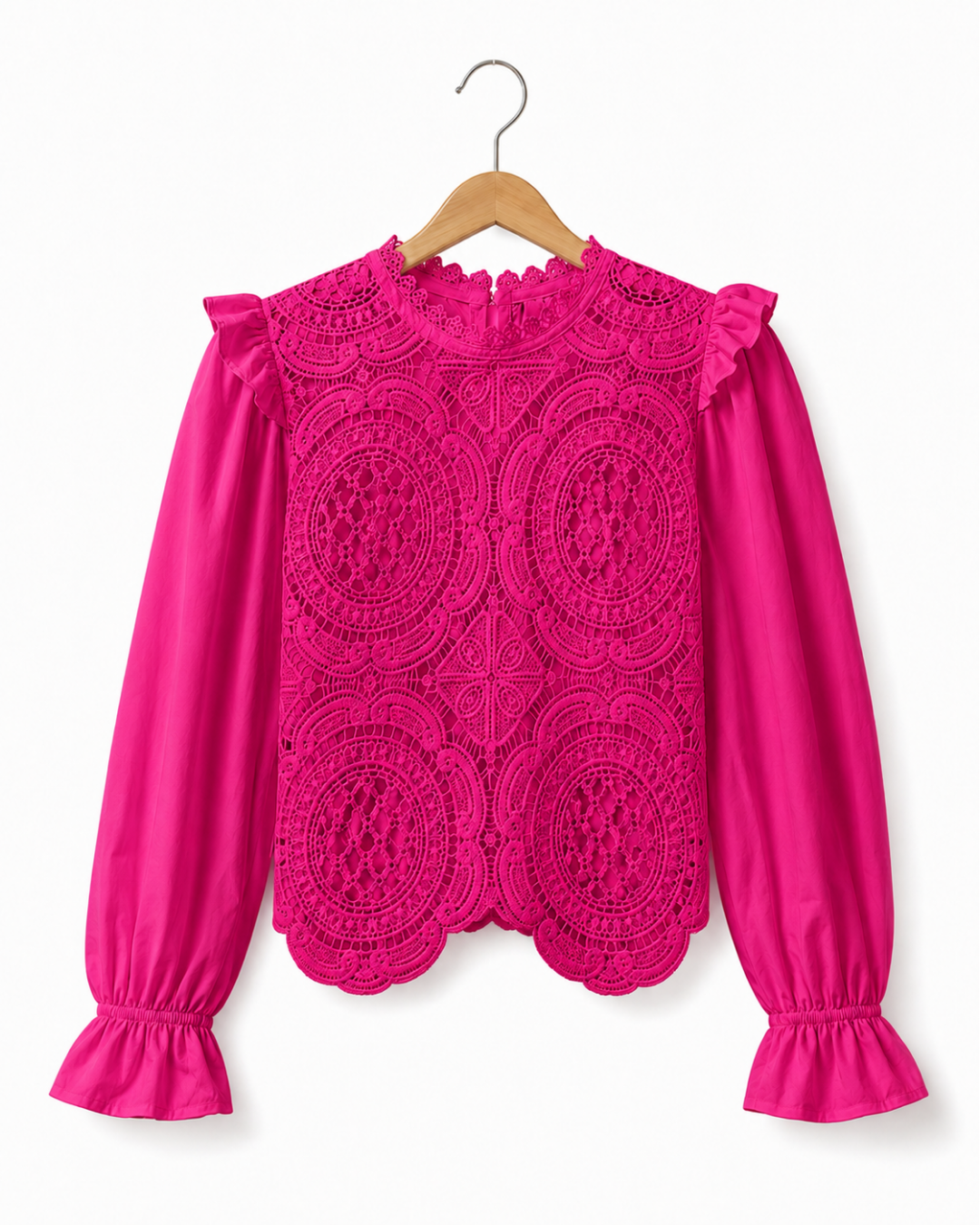 Blusa Medalhao de Renda