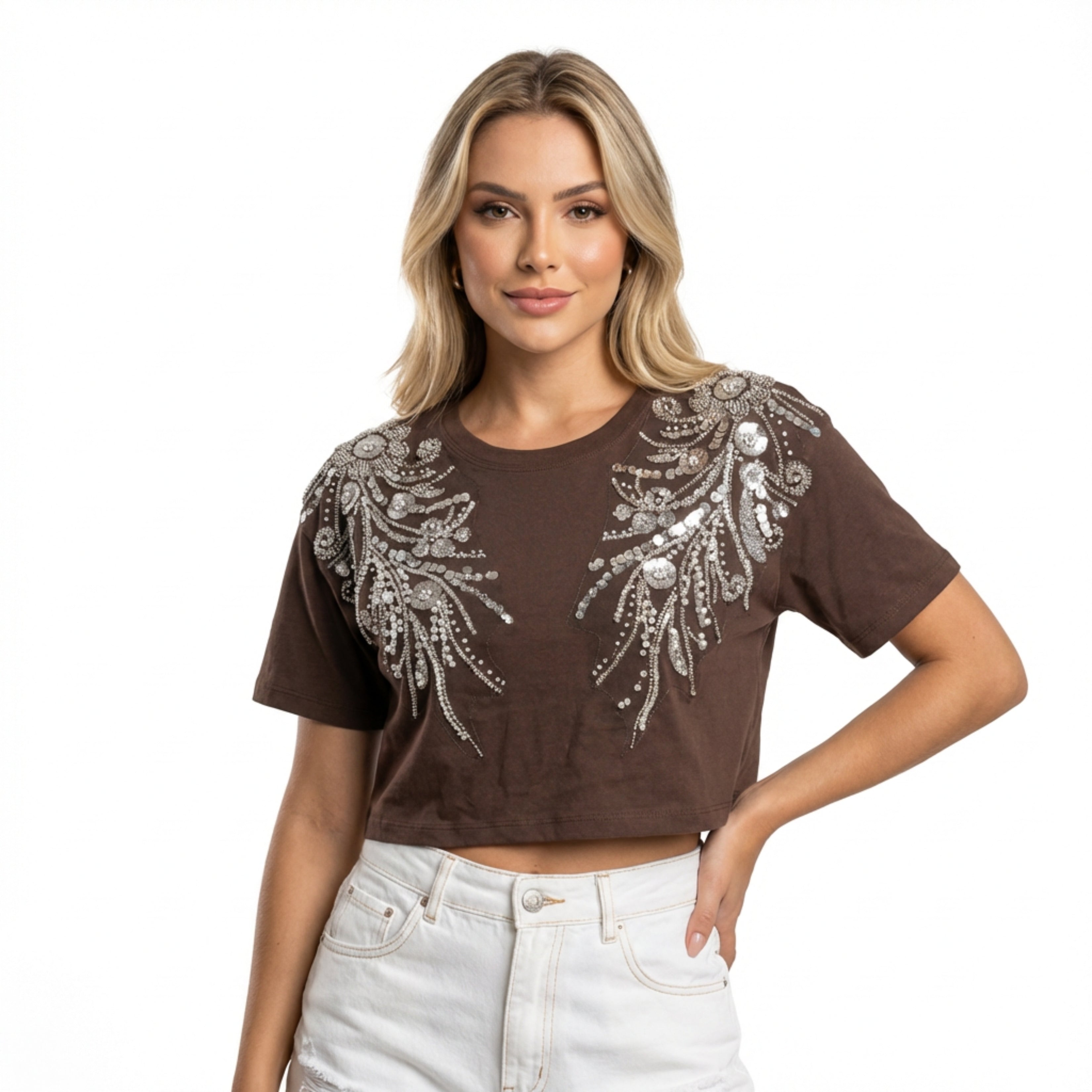 Blusa Royale bordada