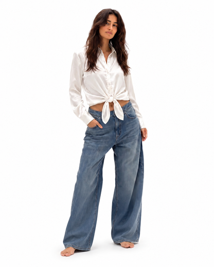 Camisa Sophia satin