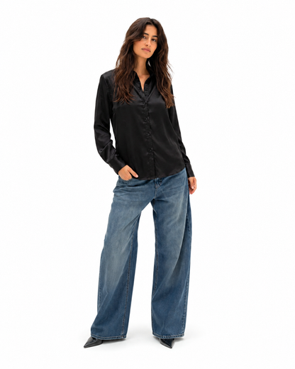 Camisa Sophia satin