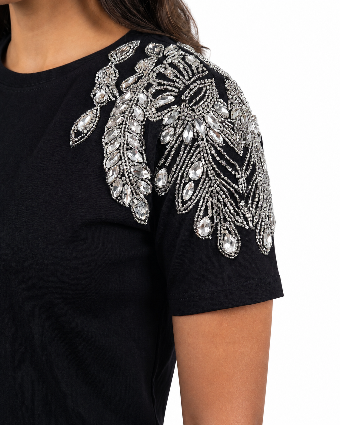 Blusa Royale pedraria