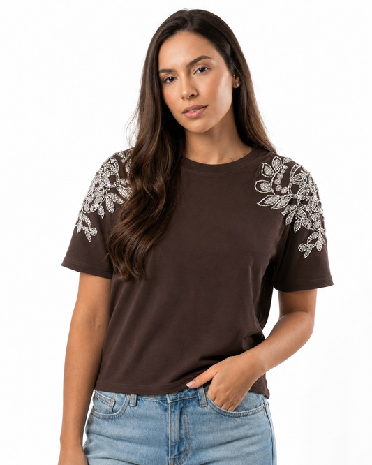 Blusa essence bordada