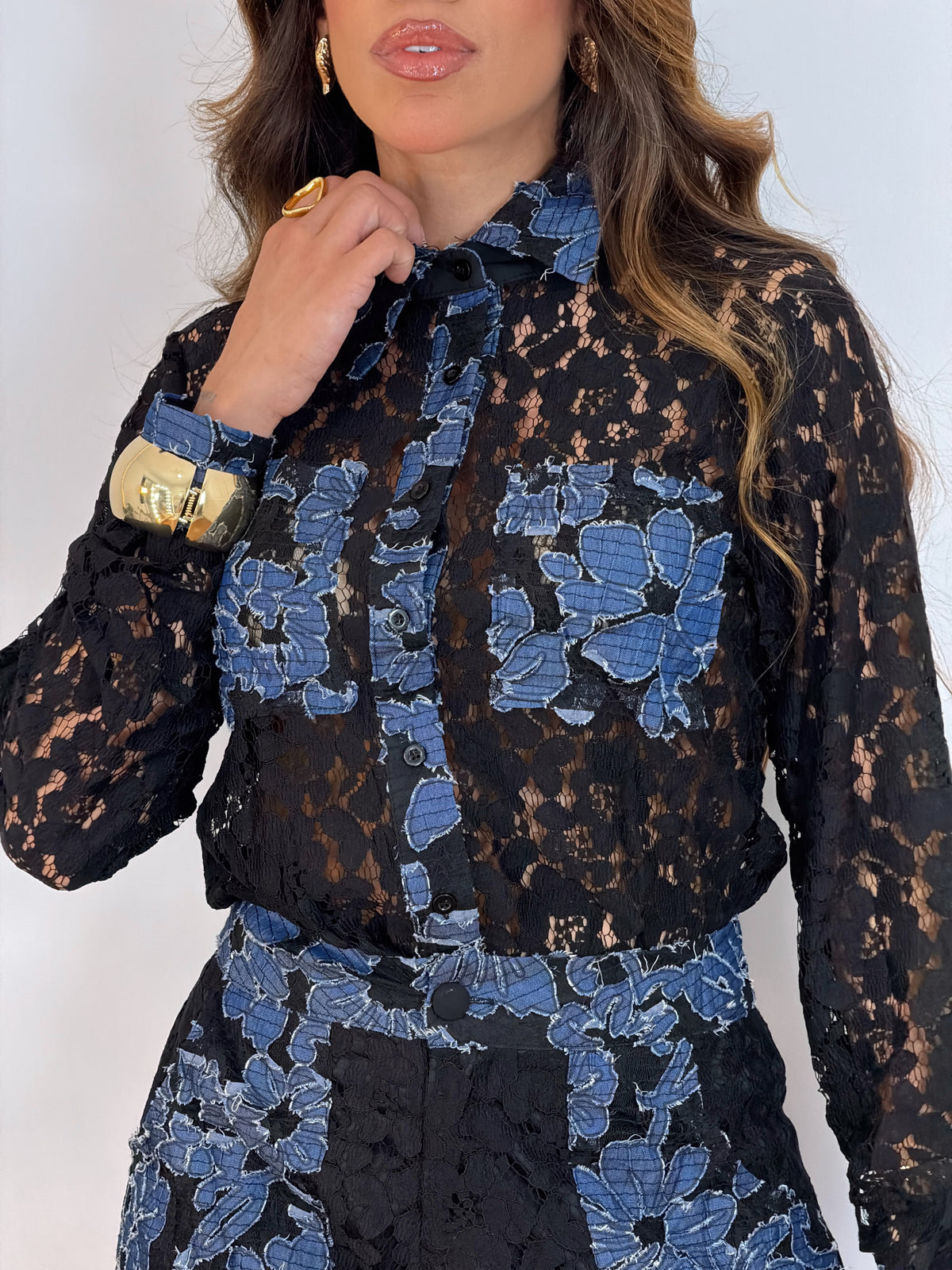 Conjunto capri lace