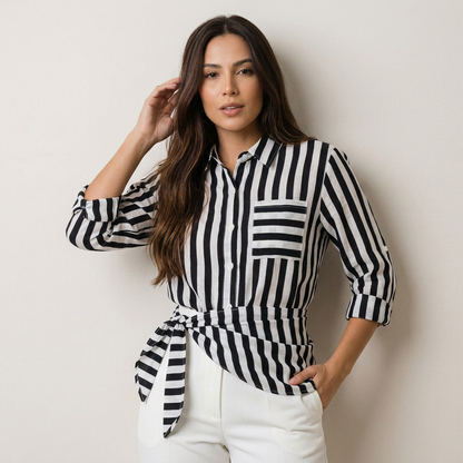 Camisa amalfi listrada