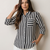 Camisa amalfi listrada - sem laço