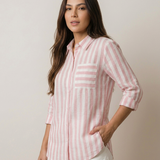 Camisa amalfi listrada - sem laço