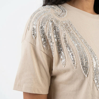 Blusa aura bordada