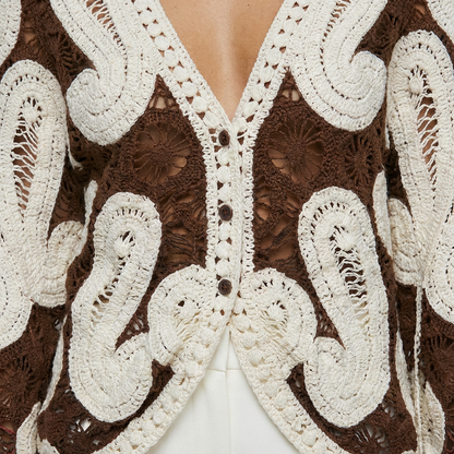 Cardigan Ibiza crochet