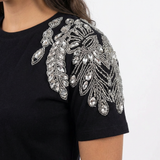 Blusa Royale pedraria