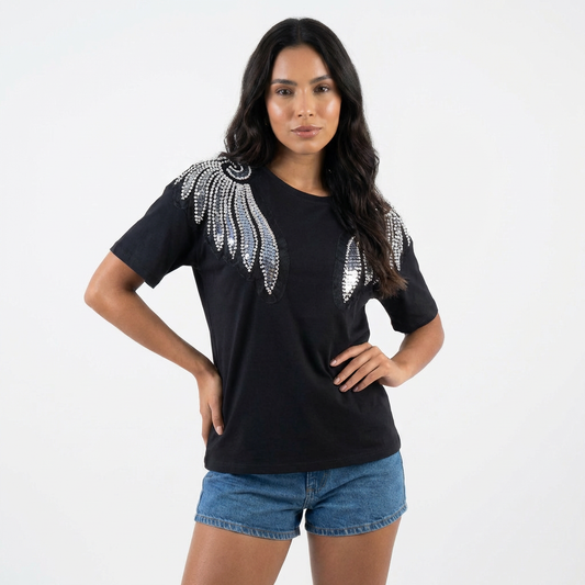 Blusa aura bordada